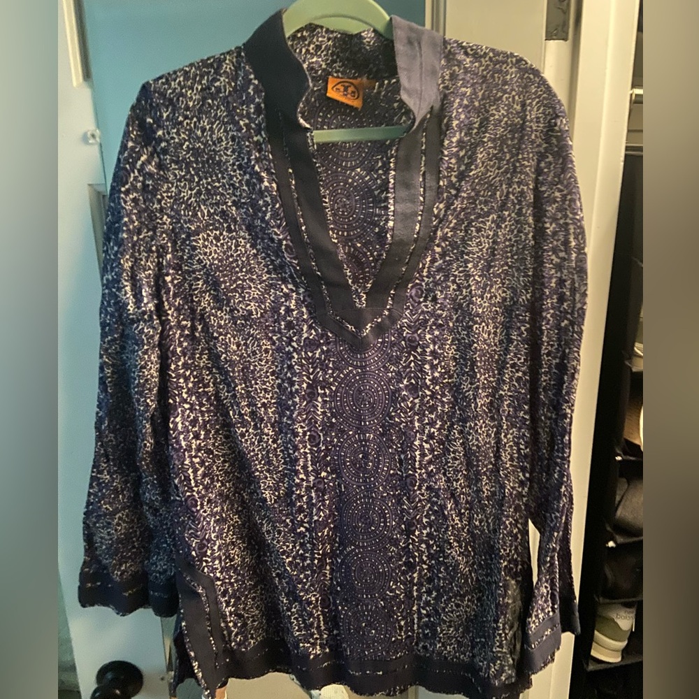 Tory Burch Tunic Top Size 14
